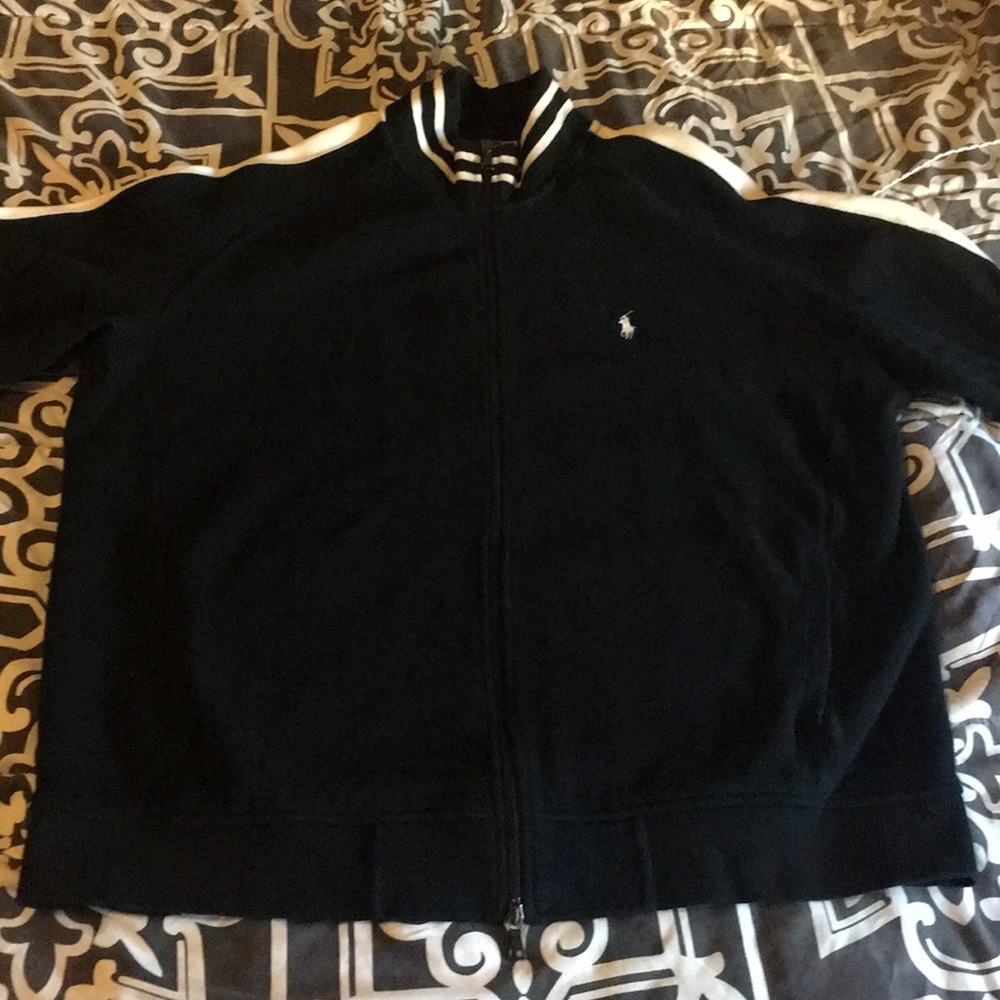 Ralph Lauren zip up sweater XXL